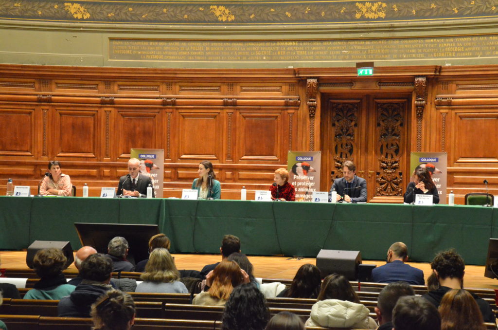 Colloque sur les animaux sauvages en liberté à la Sorbonne