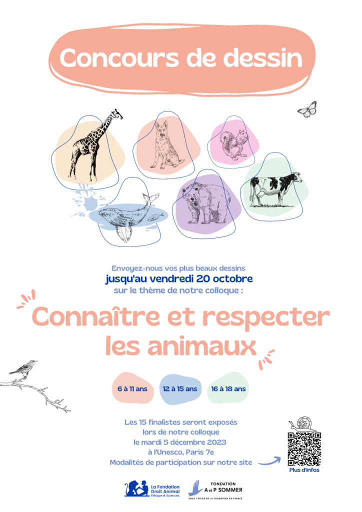 Concours de dessin de la LFDA sur les animaux